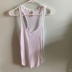 VS PINK Racerback ribbed tank top